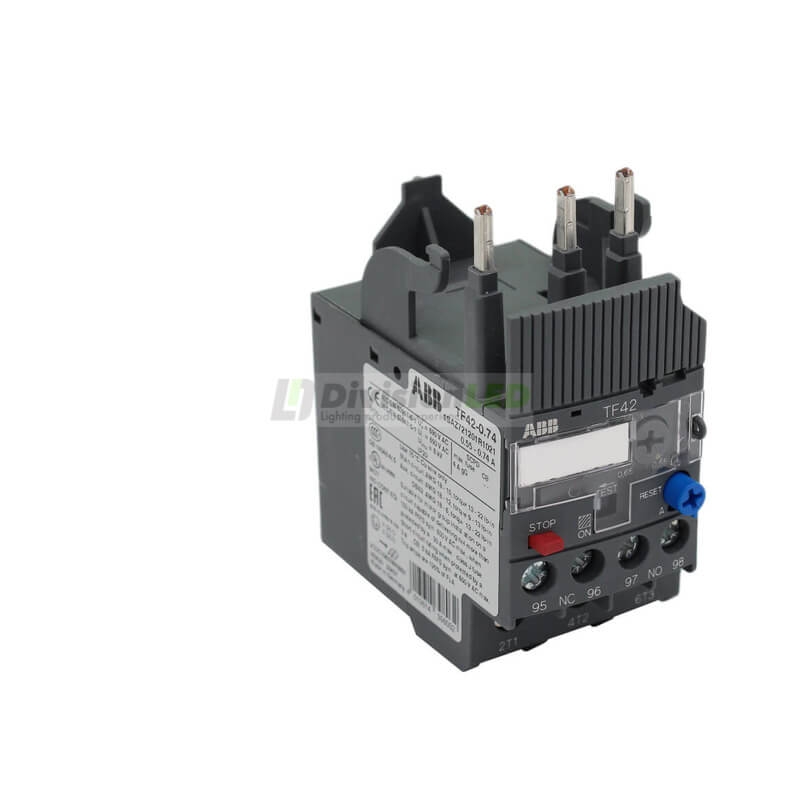 ABB 1SAZ721201R1021 TF42-0.74 relé térmico sobrecarga 1NA+1NC 0.55-0.74A 4gG