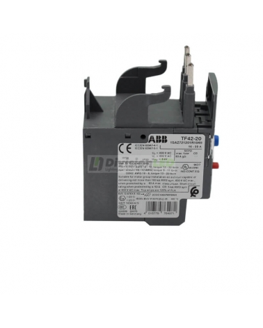 ABB 1SAZ721201R1049 TF42-20 relé térmico sobrecarga 1NA+1NC 16-20A 63gG