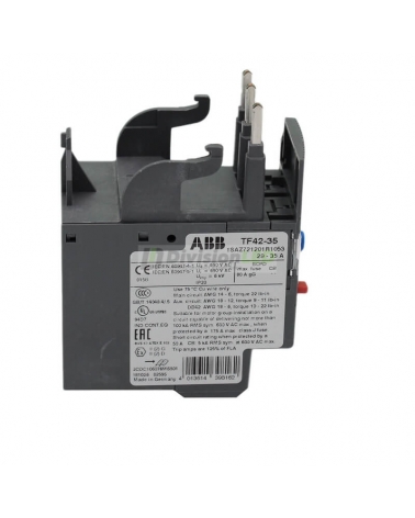 ABB 1SAZ721201R1053 TF42-35 relé térmico sobrecarga 1NA+1NC 29-35A 80gG