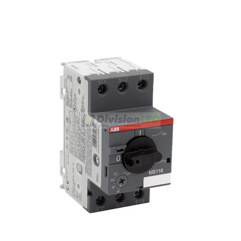 ABB 1SAM250000R1007 guardamotor MS116-2.5 1.6-2.5A