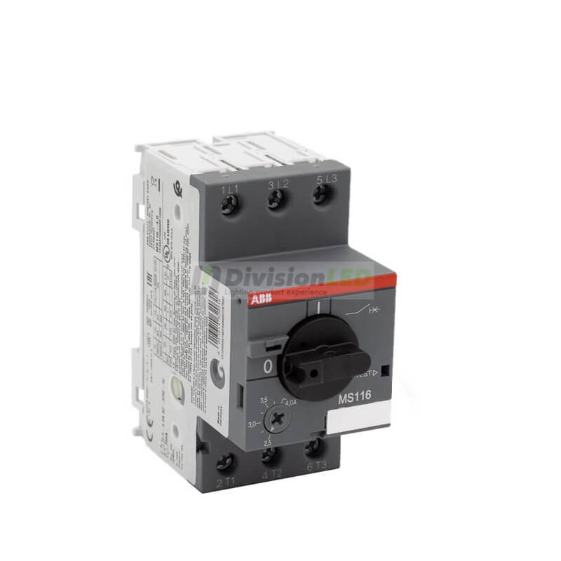 ABB 1SAM250000R1008 guardamotor MS116-4.0 2.5-4A