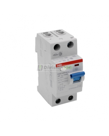 ABB F202A-40 0.03 AP-R Interruptor diferencial 2P 40A A 30mA  2CSF202401R1400