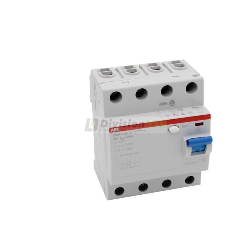 ABB F204A-63/0.03 AP-R Interruptor diferencial 4P 63A A 30mA 2CSF204401R1630