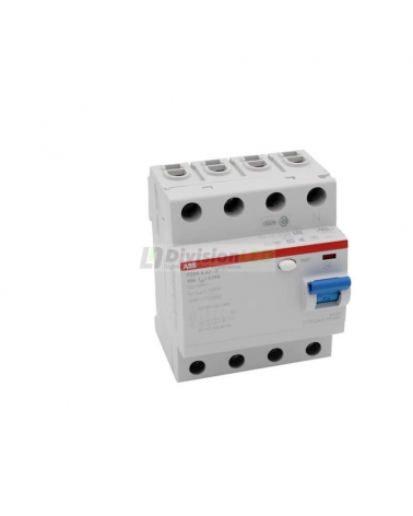 ABB F204A-63/0.03 AP-R Interruptor diferencial 4P 63A A 30mA 2CSF204401R1630