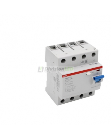 ABB F204AC-100/0.03 Interruptor diferencial 4P 100A AC 30mA 2CSF204001R1900