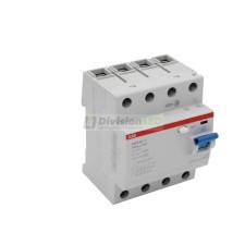 ABB F204AC-100/0.3 Interruptor diferencial 4P 100A AC 300mA 2CSF204001R3900