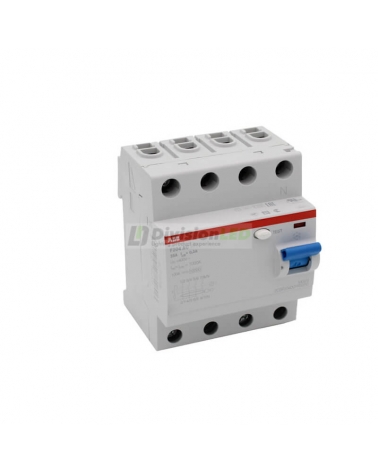 ABB F204AC-25/0.3 Interruptor diferencial 4P 25A AC 300mA 2CSF204001R3250