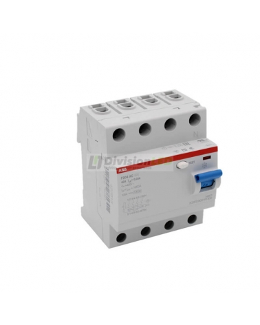 ABB F204AC-40/0.03 Interruptor diferencial 4P 40A AC 30mA 2CSF204001R1400