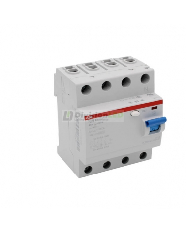 ABB F204AC-40/0.3 Interruptor diferencial 4P 40A AC 300mA 2CSF204001R3400