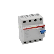 ABB F204AC-63/0.03 Interruptor diferencial 4P 63A AC 30mA 2CSF204001R1630