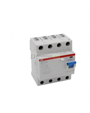 ABB F204AC-63/0.03 Interruptor diferencial 4P 63A AC 30mA 2CSF204001R1630