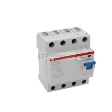 ABB F204AC-63/0.3 Interruptor diferencial 4P 63A AC 300mA 2CSF204001R3630