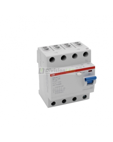 ABB F204AC-63/0.3 Interruptor diferencial 4P 63A AC 300mA 2CSF204001R3630