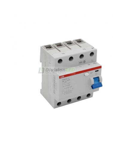 ABB F204AC-80/0.03 Interruptor diferencial 4P 80A AC 30mA 2CSF204001R1800