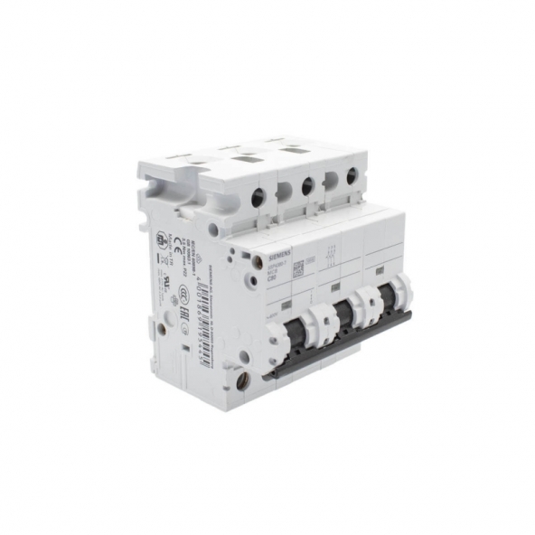 Siemens 5SP4380-7 Interruptor magnetotérmico 3P 80A C 10kA 4.5Mod 400V