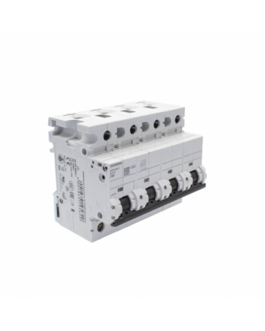 Siemens 5SP4480-7 Interruptor magnetotérmico 4P 80A C 10kA 6Mod 400V