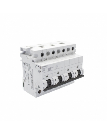 Siemens 5SP4491-7 Interruptor magnetotérmico 4P 100C 10kA 6Mod 400V