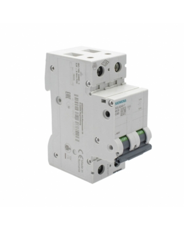 Siemens 5SL6240-7 Interruptor magnetotérmico 2P 40A C 6kA 400V