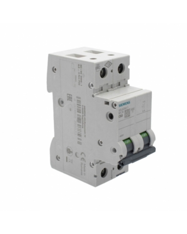 Siemens 5SL6250-7 Interruptor magnetotérmico 2P 50A C 6kA 400V