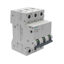 Siemens 5SL6350-7 Interruptor magnetotérmico 3P 50A C 6kA 400V