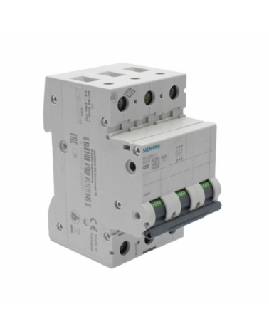 Siemens 5SL6350-7 Interruptor magnetotérmico 3P 50A C 6kA 400V