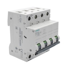 Siemens 5SL6416-7 Interruptor magnetotérmico 4P 16A C 6kA 400V