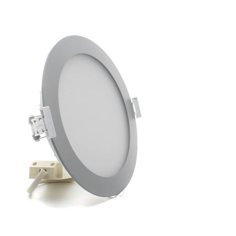 Downlight LED empotrable 13W gris - ¡descúbrela en 360°! - DivisionLED
