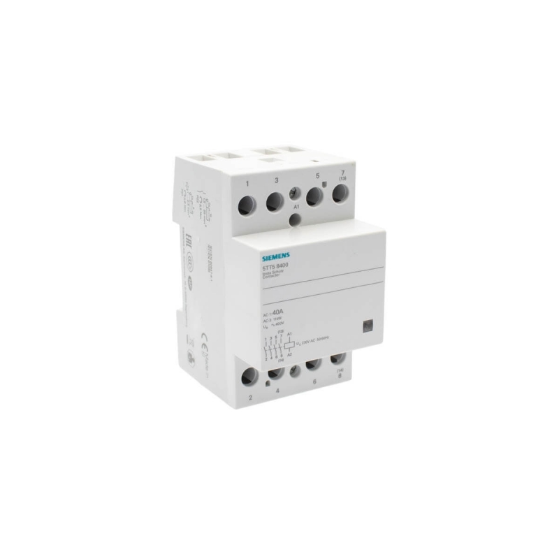 Siemens 5TT5840-0 Contactor instalación 4NA 40A 4P 230VAC