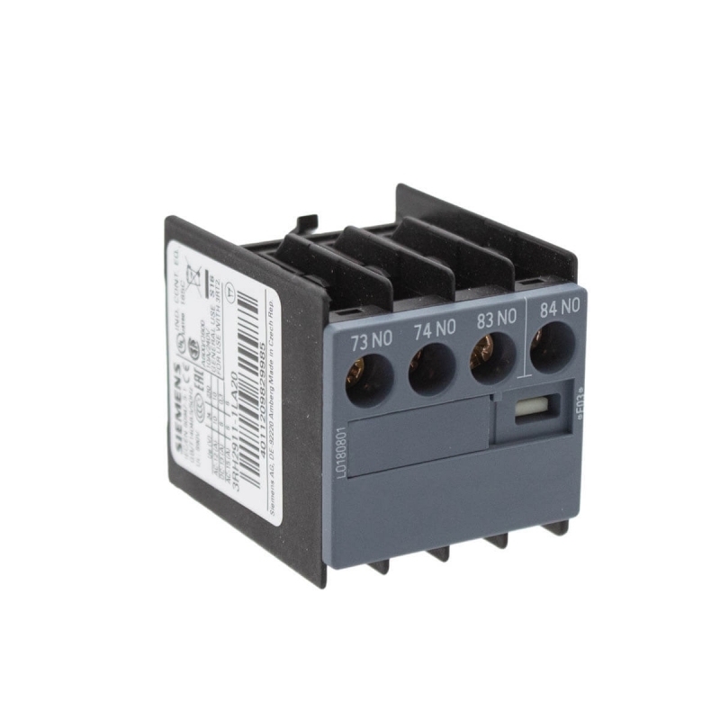 Siemens SIRIUS 3RH2 3RH2911-1LA20 Contacto auxiliar arriba 2NA