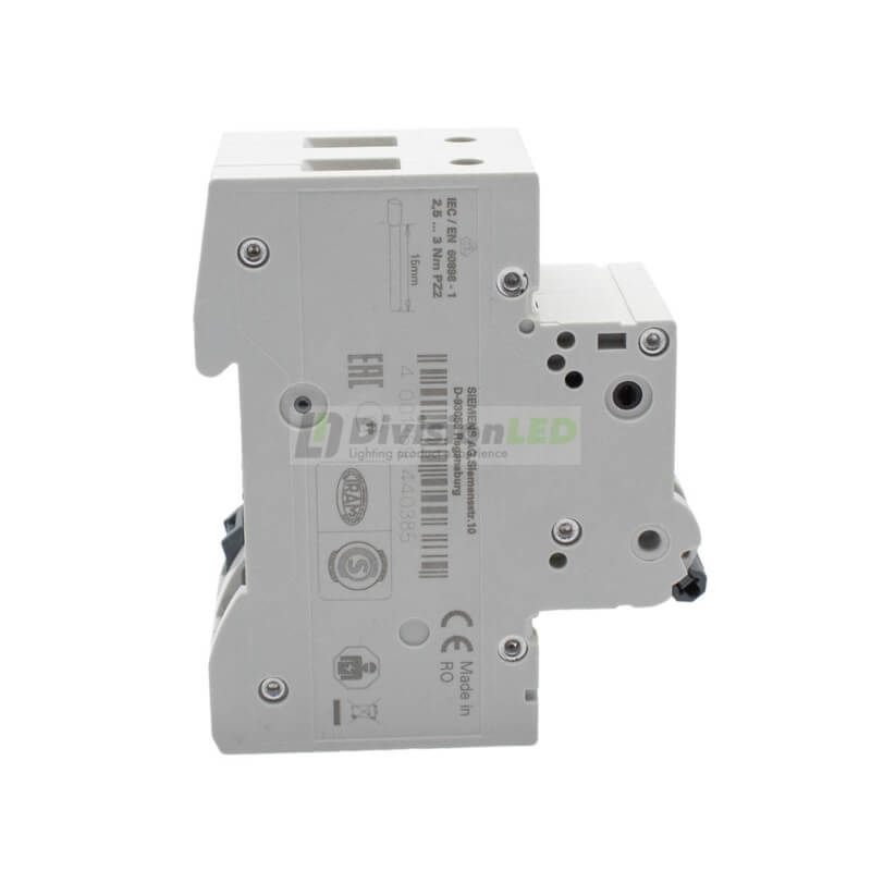 Siemens 5SL4232-7 Interruptor magnetotérmico 2P 32A C 10kA 400V