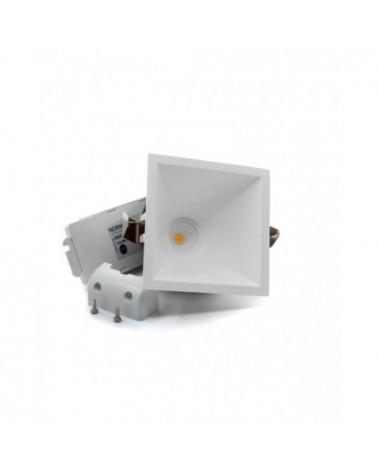 Downlight LED empotrable cuadrado 5.8W - ¡en 360°! - DivisionLED