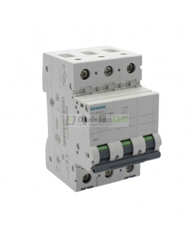 Siemens 5SL4310-7 Interruptor magnetotérmico 3P 10A C 10kA 400V