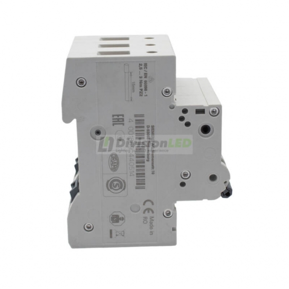 Siemens 5SL4310-7 Interruptor magnetotérmico 3P 10A C 10kA 400V