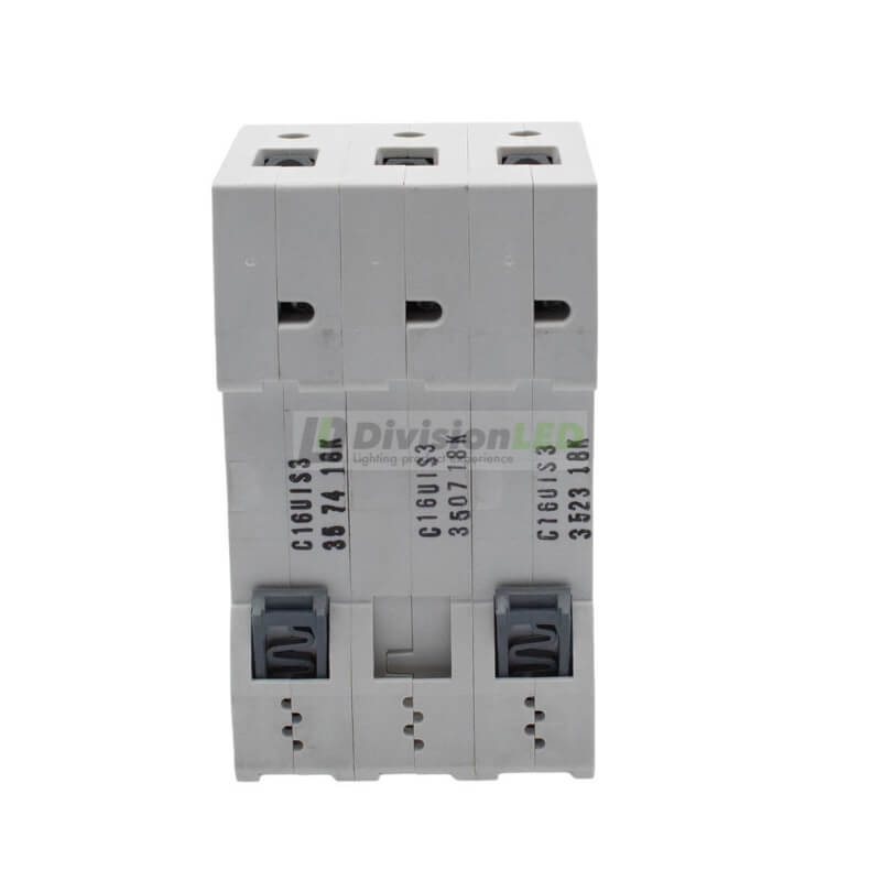 Siemens 5SL4316-7 Interruptor magnetotérmico 3P 16A C 10kA 400V