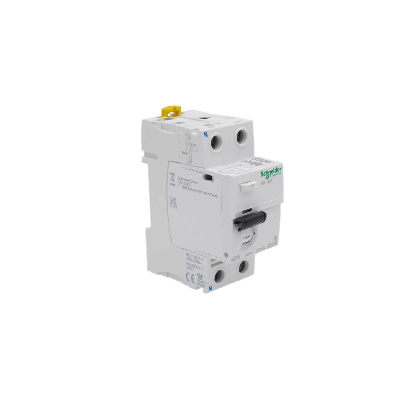 Interruptor diferencial rearmable Schneider 2p 40A 30mA A9CR4240