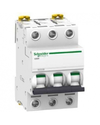 SCHNEIDER A9F79325 Interruptor magnetotérmico iC60N 3P 25A C