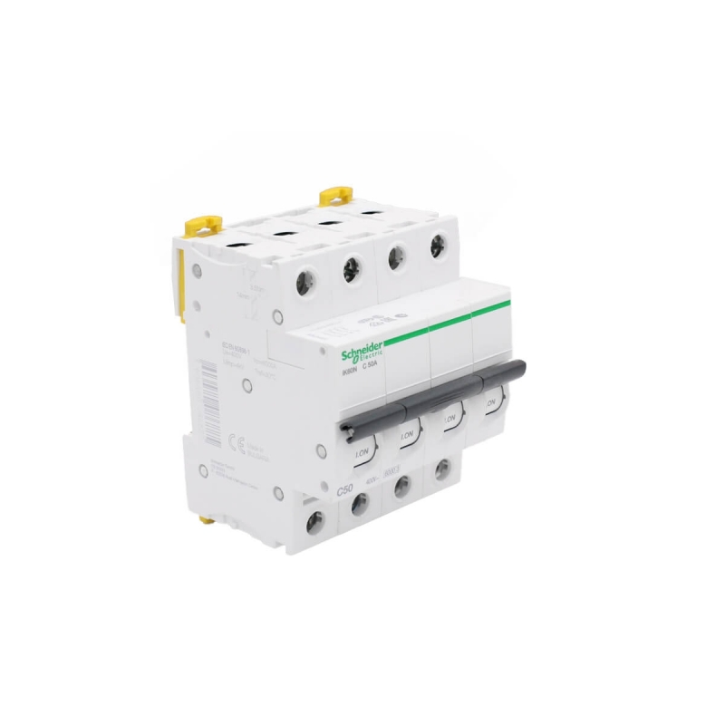 SCHNEIDER A9K24450 Interruptor magnetotérmico iK60N 4P 50A C