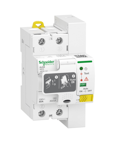 SCHNEIDER A9CR1240 diferencial autorearmable 40A 30mA