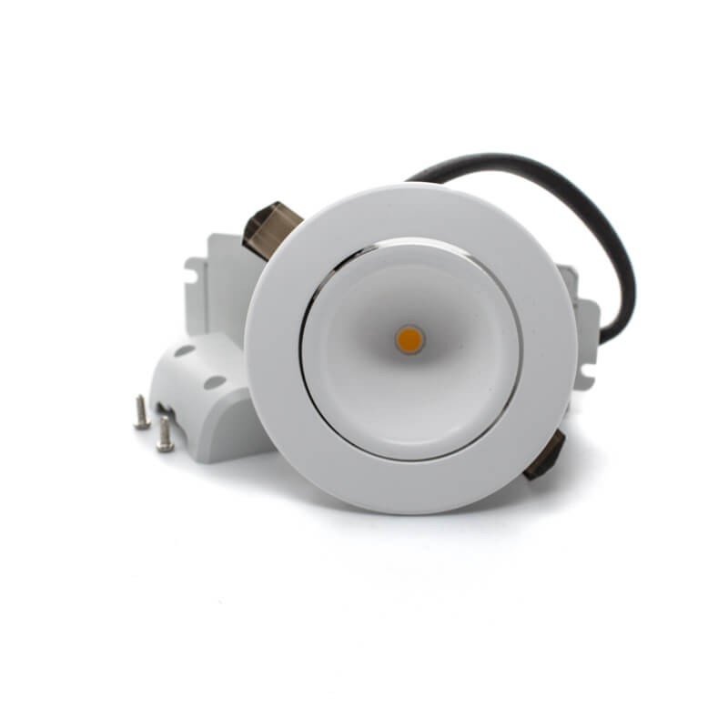 Downlight LED empotrable basculante 5.8W blanco - ¡en 360°! - DivisionLED