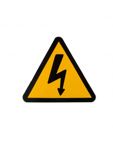 PROIMAN AE50AD Señal riesgo eléctrico 50mm plástico adhesivo
