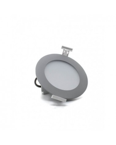 Downlight LED empotrable 10.9W gris - ¡imagen en 360°! - DivisionLED