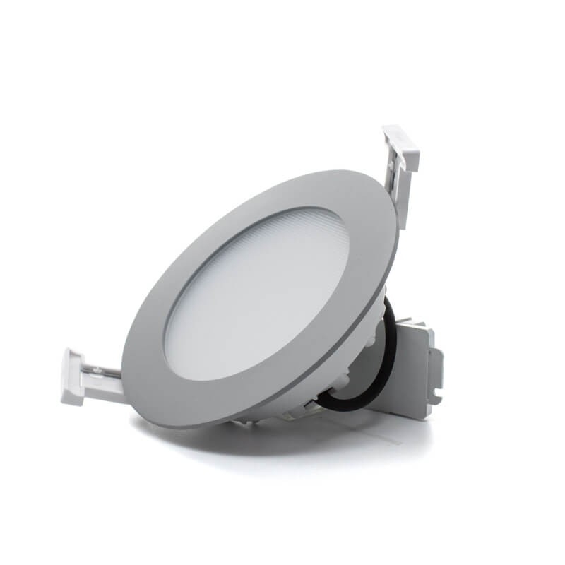 Downlight LED empotrable 10.9W gris - ¡imagen en 360°! - DivisionLED