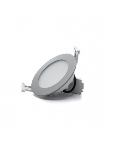 Downlight LED empotrable 10.9W gris - ¡imagen en 360°! - DivisionLED
