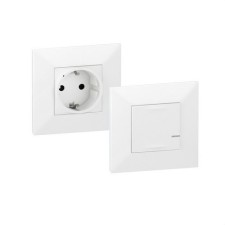 LEGRAND 741824 pack base de corriente 2P+T+comando blanco VALENA NEXT WITH NETATMO