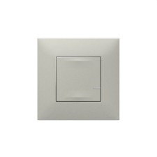 LEGRAND 741840 interruptor 2 hilos iluminacion aluminio VALENA NEXT WITH NETATMO