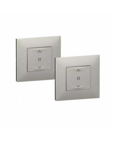 LEGRAND 741856 pack interruptor + comando persiana alumino VALENA NEXT WITH NETATMO