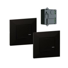 LEGRAND 741880 pack micromodulo + 2 comandos iluminacion dark VALENA NEXT WITH NETATMO