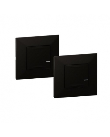 LEGRAND 741882 pack interruptor + comando iluminacion dark VALENA NEXT WITH NETATMO