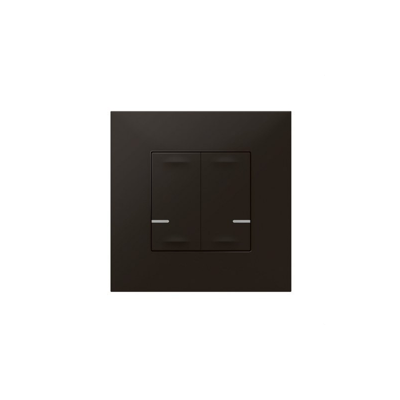 LEGRAND 741872 comando doble iluminacion dark VALENA NEXT WITH NETATMO