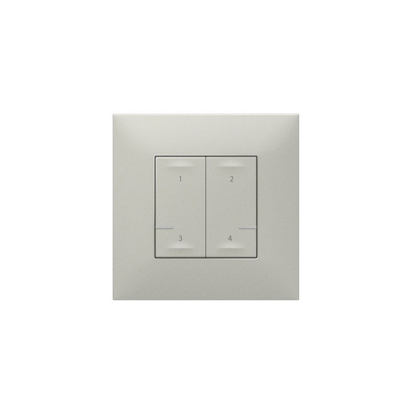 LEGRAND 741832 comando 4 escenarios aluminio VALENA NEXT WITH NETATMO